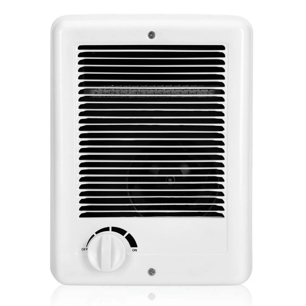 White Wall-Mounted Electric Heater